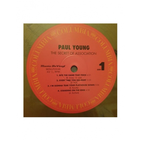 8719262012011, Виниловая пластинка Young, Paul, The Secret Of Association (coloured) - фото 6