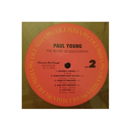 8719262012011, Виниловая пластинка Young, Paul, The Secret Of Association (coloured) - фото 7