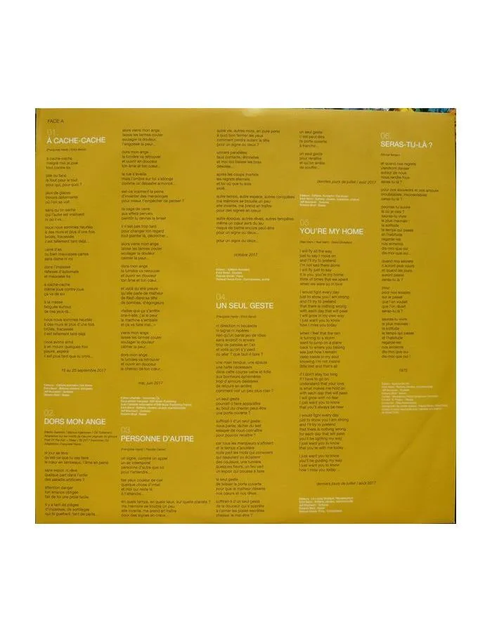 0190295680152, Виниловая пластинка Hardy, Franсoise, Personne D'Autre - фото 5