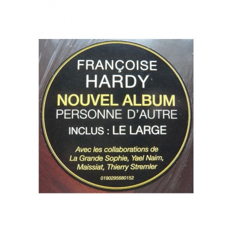 0190295680152, Виниловая пластинка Hardy, Franсoise, Personne D'Autre - фото 7