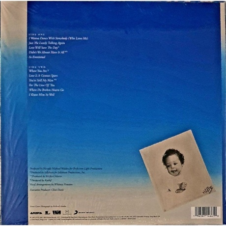 Whitney Houston - Whitney (coloured) (0196587146610) виниловая пластинка - фото 2