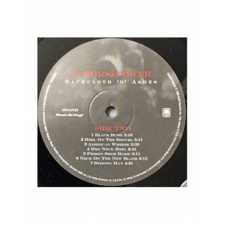 0600753381588, 16 Horsepower, Sackcloth 'n' Ashes виниловая пластинка - фото 4