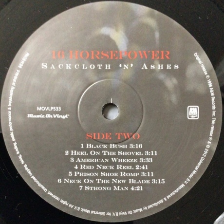 16 Horsepower - Sackcloth 'n' Ashes (0600753381588) виниловая пластинка - фото 4