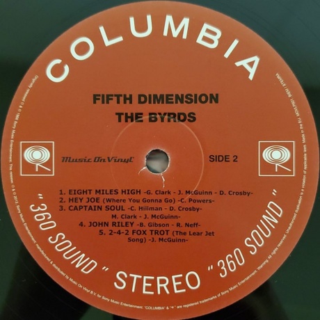 The Byrds - Fifth Dimension (8718469530472) виниловая пластинка - фото 6
