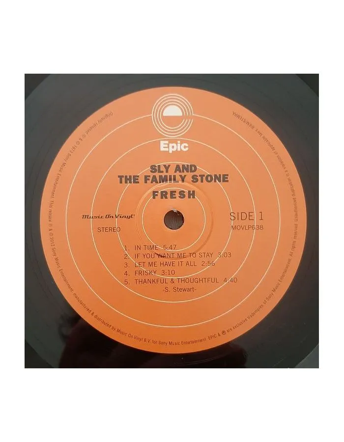 8718469531677, Виниловая пластинка Sly &amp; The Family Stone, Fresh - фото 6