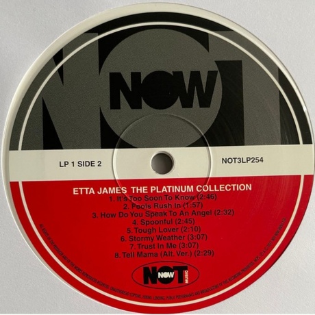 Etta James - Platinum Collection (White Vinyl) (3Lp) (5060403742544) виниловая пластинка - фото 6