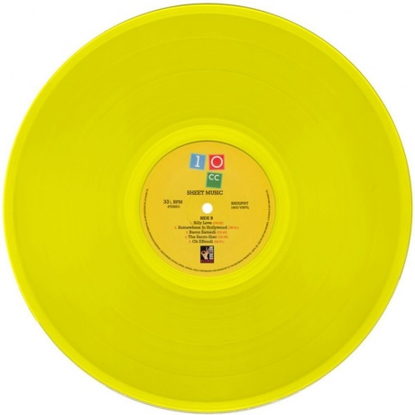 5060384460079, 10 CC, Sheet Music (coloured) виниловая пластинка - фото 3