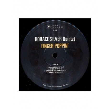 8436569193105, Виниловая пластинка Silver, Horace, Finger Poppin - фото 3