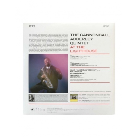 Cannonball Adderley - At The Lighthouse (8436569191514) виниловая пластинка - фото 4