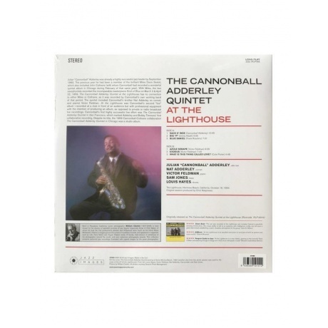 Cannonball Adderley - At The Lighthouse (8436569191514) виниловая пластинка - фото 10