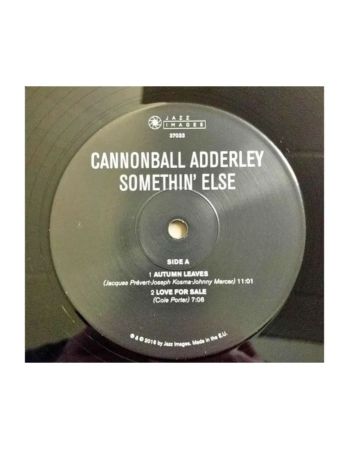 8437016248140, Виниловая пластинка Adderley, Cannonball, Somethin' Else - фото 6