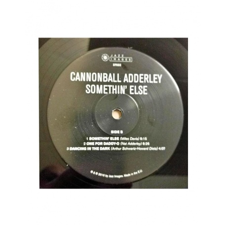 8437016248140, Виниловая пластинка Adderley, Cannonball, Somethin' Else - фото 7