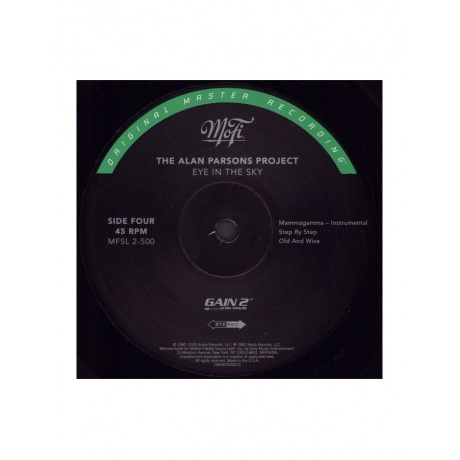 0821797250016, Виниловая пластинка Alan Parsons Project, The, Eye In The Sky (Original Master Recording) - фото 7
