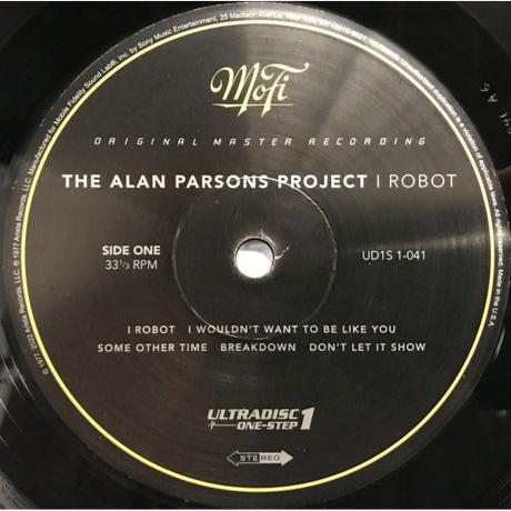 The Alan Parsons Project - I Robot (Box) (Audiophile One-Step Pressing) (0821797104128) виниловая пластинка - фото 3