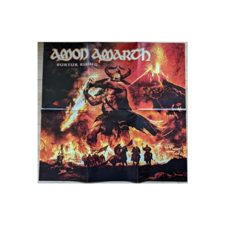 0039841497243, Виниловая пластинка Amon Amarth, Surtur Rising (coloured) - фото 9