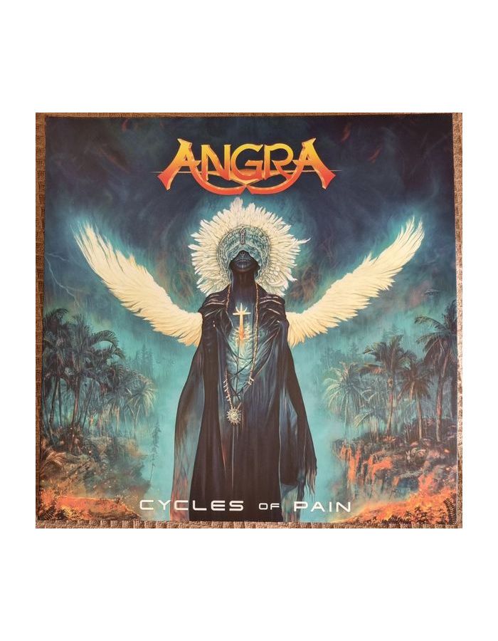 angra cycles of pain coloured 2lp 2023 yellow white splatter limited виниловая пластинка 4251981704685, Виниловая пластинка Angra, Cycles Of Pain (coloured)