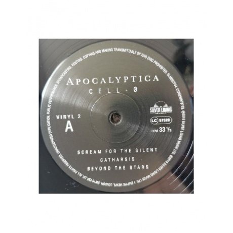 0190296878763, Apocalyptica, Cell-0 виниловая пластинка - фото 8