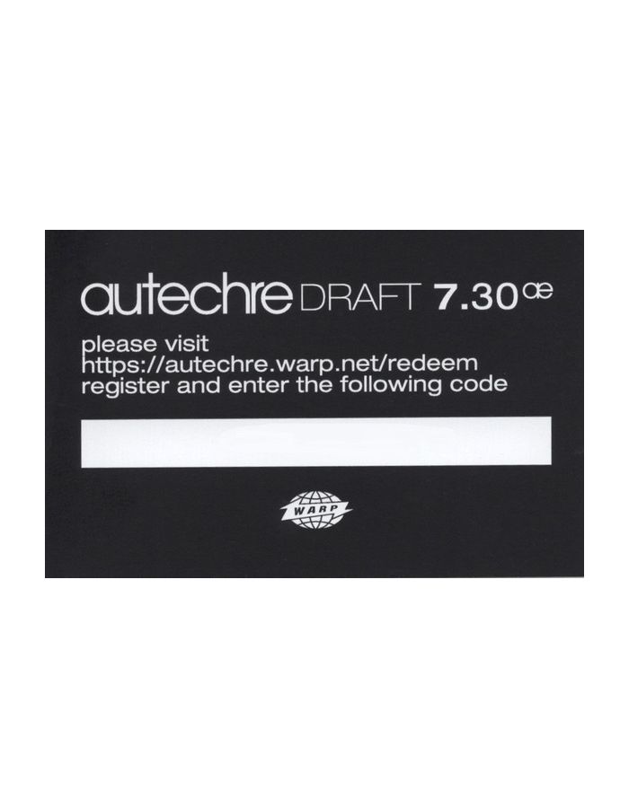 5056614701937, Виниловая пластинка Autechre, Draft 7.30 - фото 12