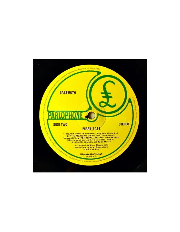 8718469539086, Виниловая пластинка Babe Ruth, First Base - фото 4