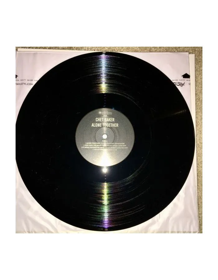 8437012830745, Виниловая пластинка Baker, Chet; Evans, Bill, Alone Together - фото 5