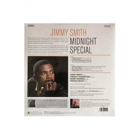 Jimmy Smith - Midnight Special (8436569190449) виниловая пластинка - фото 2