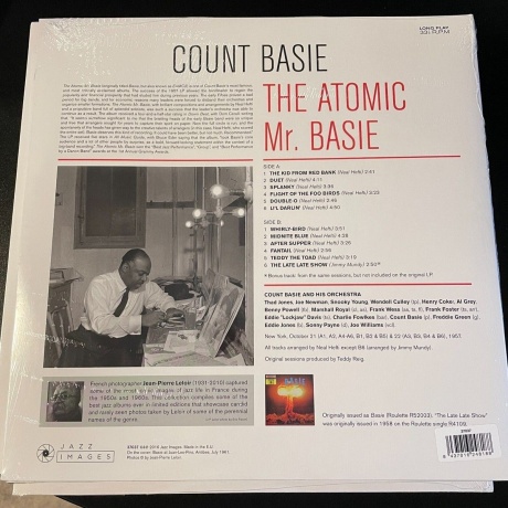 Count Basie - The Atomic Mr. Basie (8437016248188) виниловая пластинка - фото 2
