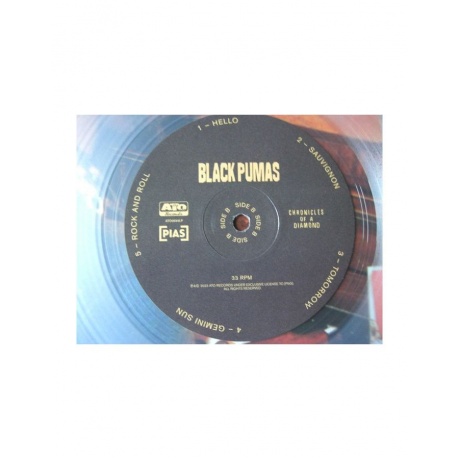5400863146160, Виниловая пластинка Black Pumas, Chronicles Of A Diamond (coloured) - фото 5