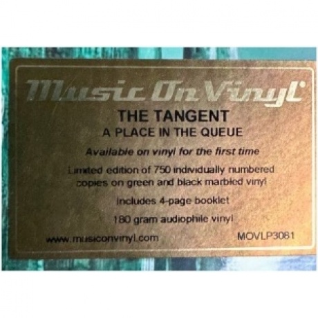 8719262023413, Tangent, The, A Place In The Queue (coloured) виниловая пластинка - фото 3
