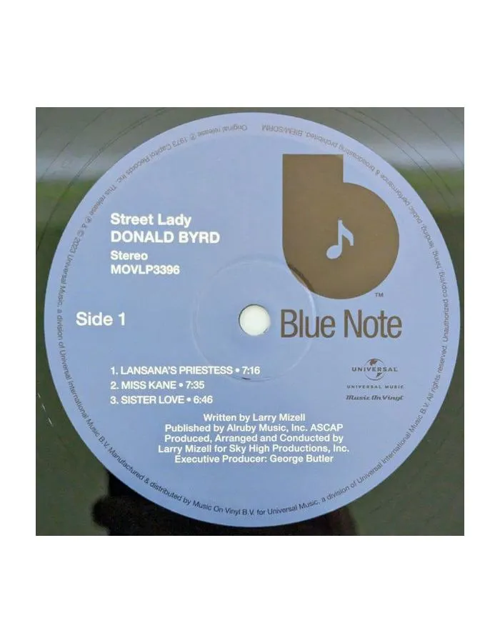 0600753974124, Виниловая пластинка Byrd, Donald, Street Lady - фото 3