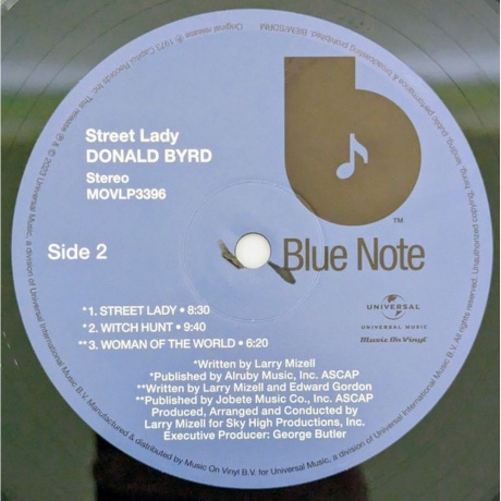 Donald Byrd - Street Lady (0600753974124) виниловая пластинка - фото 4