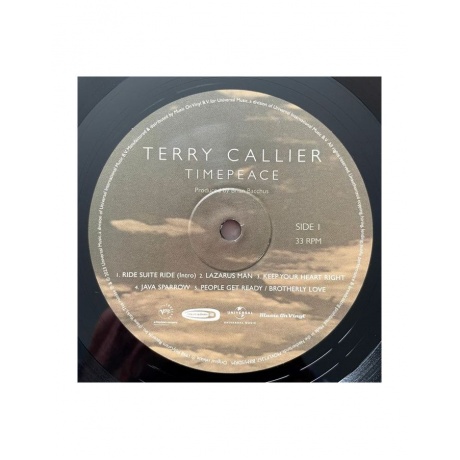 0600753948064, Виниловая пластинка Callier, Terry, Timepeace - фото 3