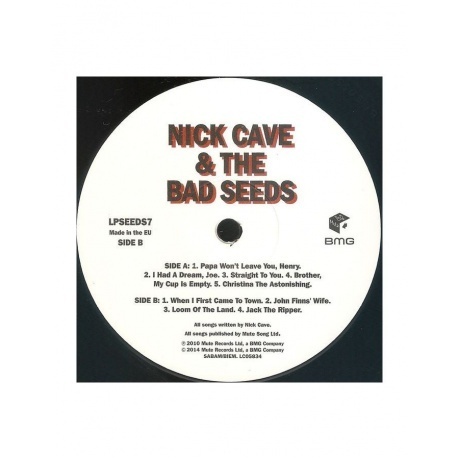 5414939710711, Cave, Nick, Henry's Dream виниловая пластинка - фото 4