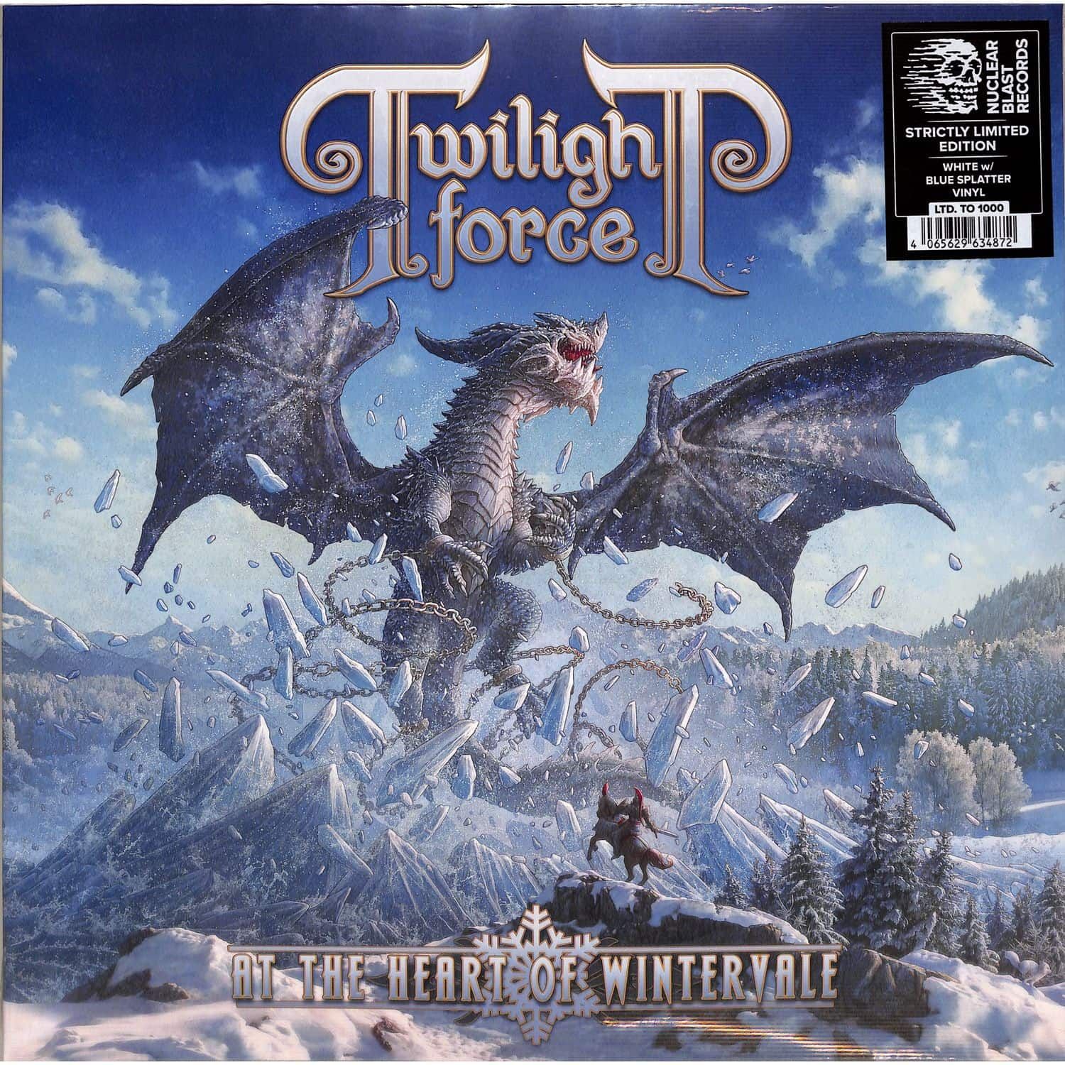 4065629634872, Виниловая пластинка Twilight Force, At The Heart Of Wintervale (coloured) виниловые пластинки nuclear blast helloween straight out of hell 2lp