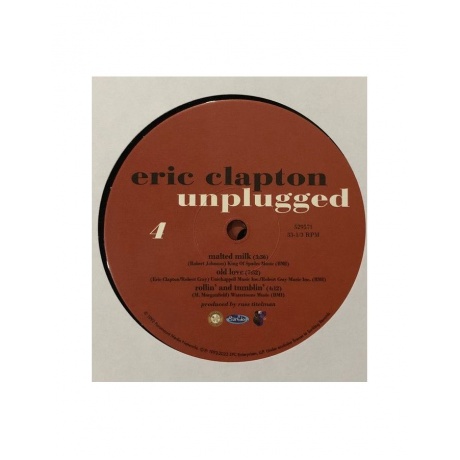 0197187529575, Виниловая пластинка Clapton, Eric, Unplugged - фото 7