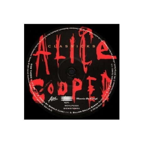 Alice Cooper - Classicks (8719262014657) виниловая пластинка - фото 8