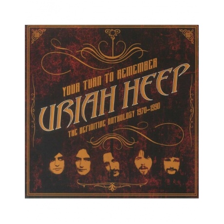 4050538947687, Виниловая пластинка Uriah Heep, The Definitive Anthology 1970-1990 (coloured) - фото 1