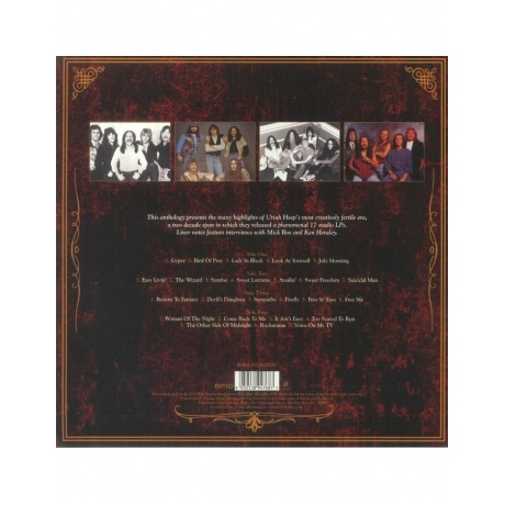 4050538947687, Виниловая пластинка Uriah Heep, The Definitive Anthology 1970-1990 (coloured) - фото 2