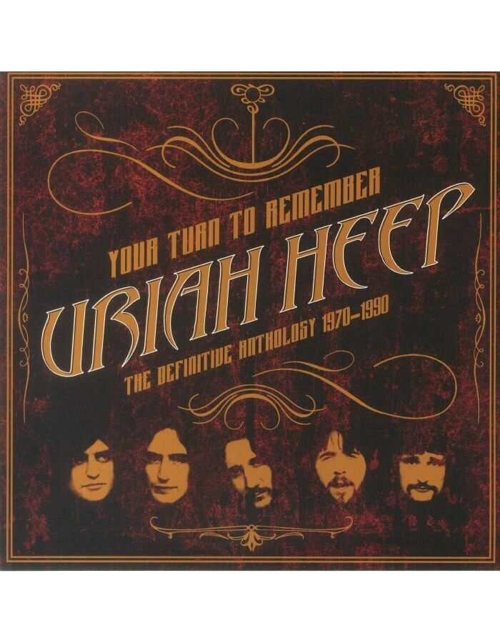 4050538947687, Виниловая пластинка Uriah Heep, The Definitive Anthology 1970-1990 (coloured) рок sanctuary uriah heep – abominog