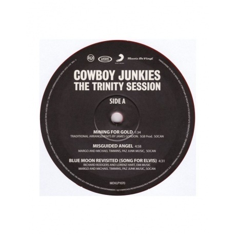 Cowboy Junkies - The Trinity Session (8718469535606) виниловая пластинка - фото 4