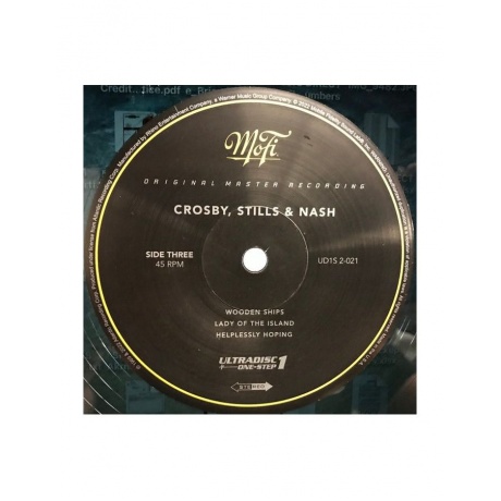 0821797202121, Виниловая пластинка Crosby, Stills &amp; Nash, Crosby, Stills &amp; Nash (Box) (Original Master Recording) - фото 14