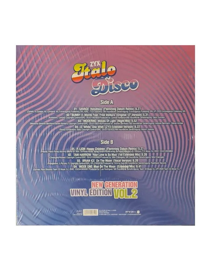 0194111006195, Виниловая пластинка Various Artists, Italo Disco: New Generation Vol.2 - фото 2