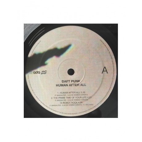 Daft Punk - Human After All (0190296611902) виниловая пластинка - фото 3