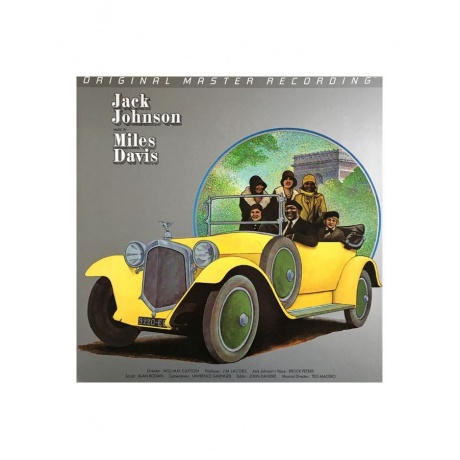 0821797144018, Виниловая пластинка Davis, Miles, A Tribute To Jack Johnson (Original Master Recording) - фото 1