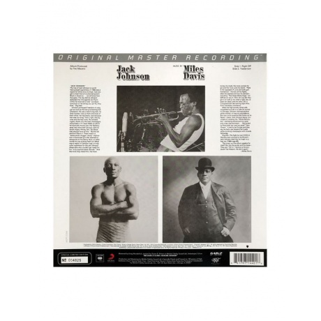 0821797144018, Виниловая пластинка Davis, Miles, A Tribute To Jack Johnson (Original Master Recording) - фото 4