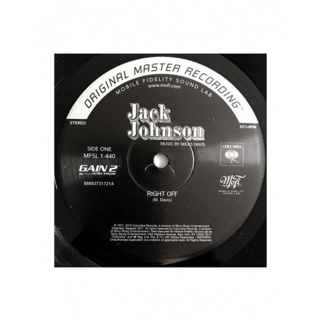 0821797144018, Виниловая пластинка Davis, Miles, A Tribute To Jack Johnson (Original Master Recording) - фото 5