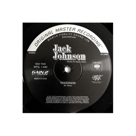 0821797144018, Виниловая пластинка Davis, Miles, A Tribute To Jack Johnson (Original Master Recording) - фото 6