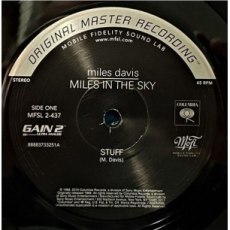 Miles Davis - Miles In The Sky (Analogue, Original Master Recording) (0821797243711) виниловая пластинка - фото 5