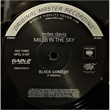 Miles Davis - Miles In The Sky (Analogue, Original Master Recording) (0821797243711) виниловая пластинка - фото 7