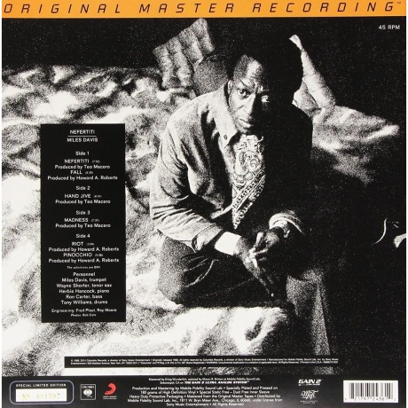 Miles Davis - Nefertiti (Analogue, Original Master Recording) (0821797243612) виниловая пластинка - фото 2