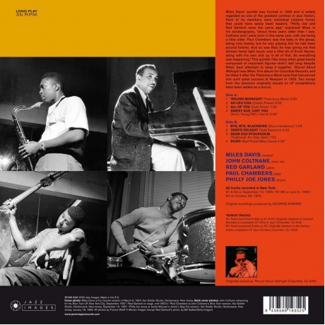 Miles Davis - Round About Midnight (8436569193525) виниловая пластинка - фото 2